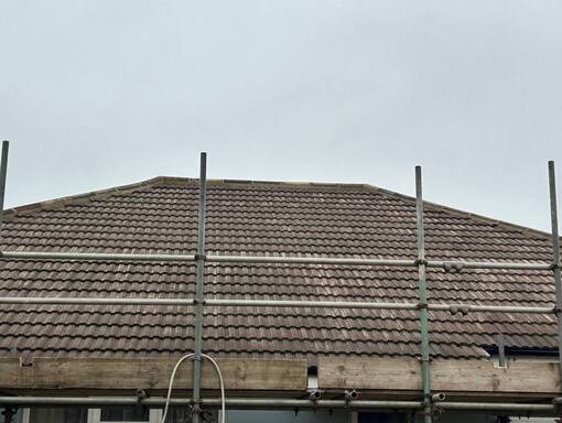 Stamford Roofing Services 4 This is a photo of a roof being installed in Stamford. Installation carried out by Stamford Roofing Services