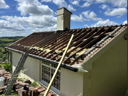 Stamford Roofing Services 82 This is a photo of a roof being repaired in Stamford. Installation carried out by Stamford Roofing Services